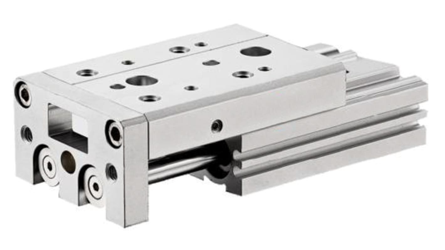 RS PRO Pneumatic Guided Cylinder - 8mm Bore, 20mm Stroke, ELS Series, Double Acting