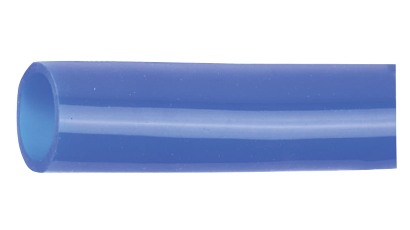 RS PRO Compressed Air Pipe Blue Polyurethane 10mm x 20m CDPU Series