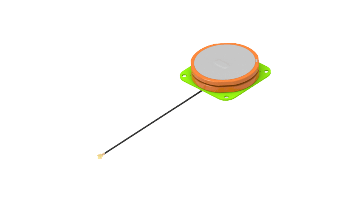 TE Connectivity Rundstrahlantenne GPS-Antenne 2108853-1 selbstklebend Auflagefläche Buchse 23.2dBi GPS GNSS