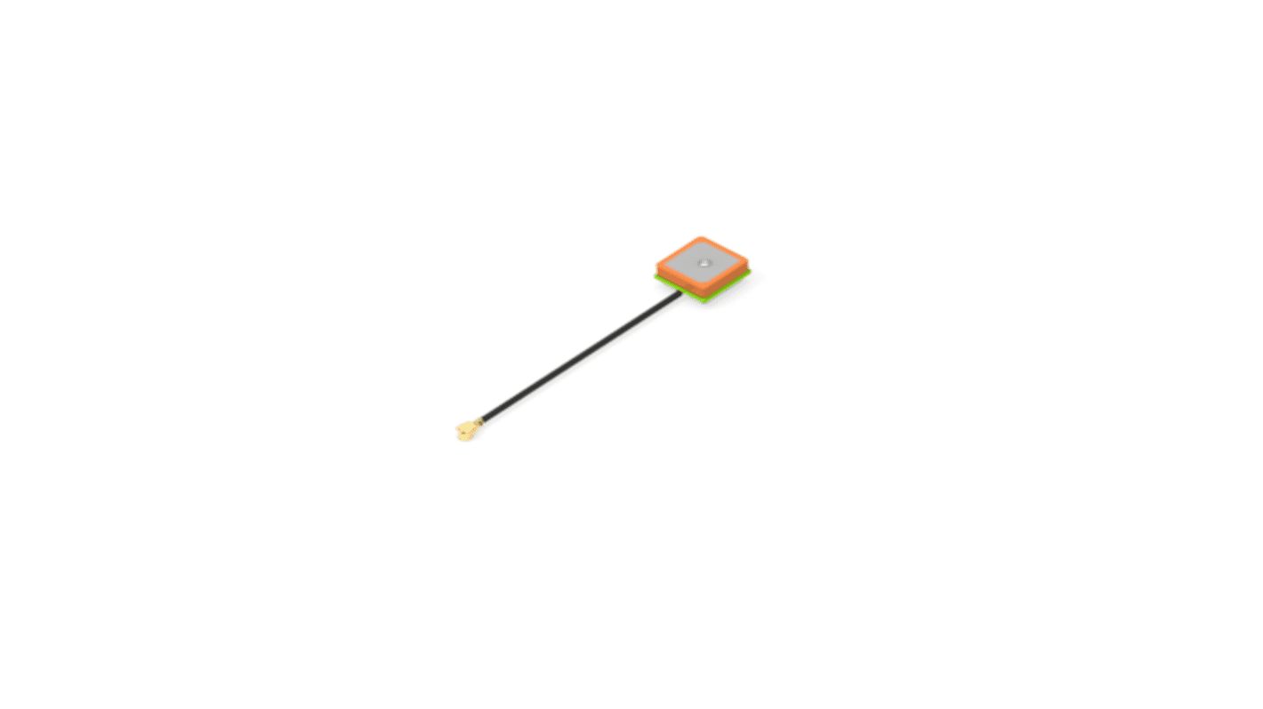 TE Connectivity 2108855-1 Patch Omnidirectional GPS Antenna with SMA Connector, GPS