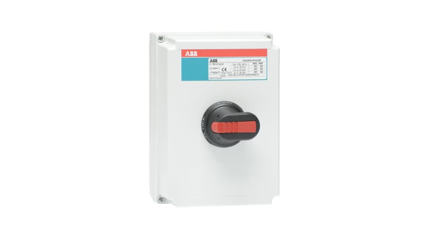 Interruttore di isolamento ABB 1SCA022280R9880, 4P, 690V