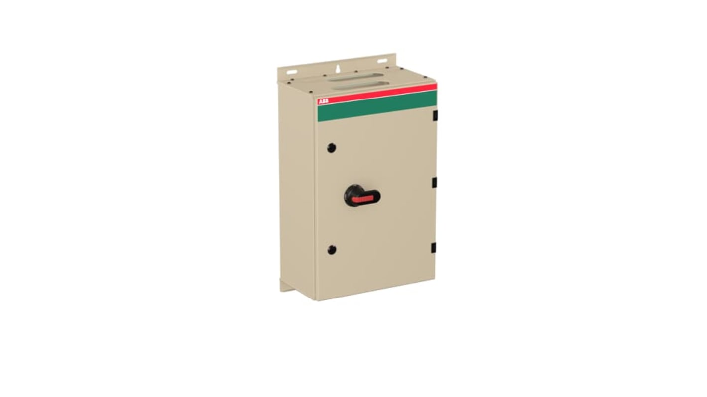 ABB 3P Pole Screw Mount Switch Disconnector - 315A Maximum Current, 250kW Power Rating, IP65