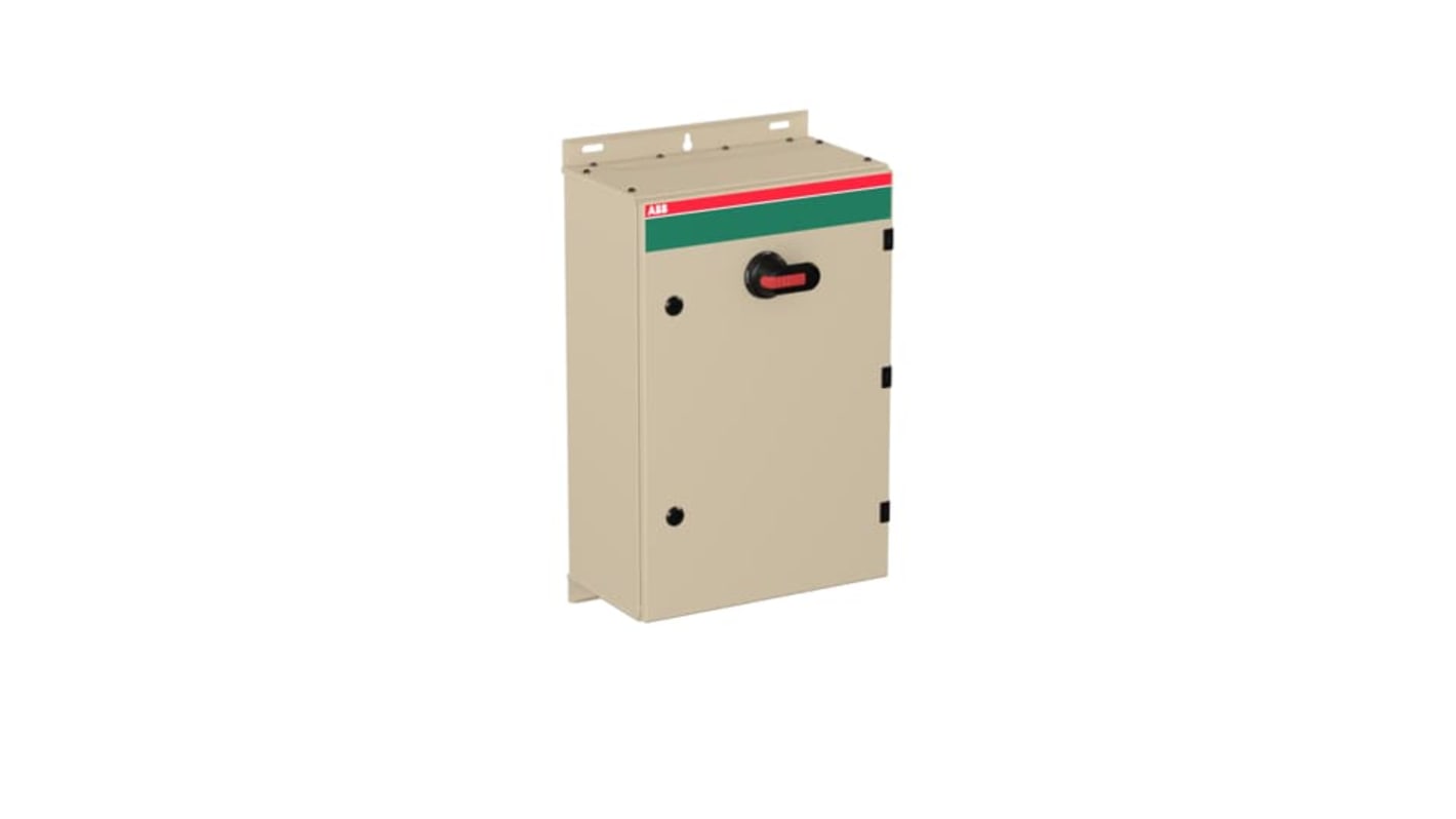 ABB 3P Pole Screw Mount Switch Disconnector - 400A Maximum Current, 355kW Power Rating, IP65