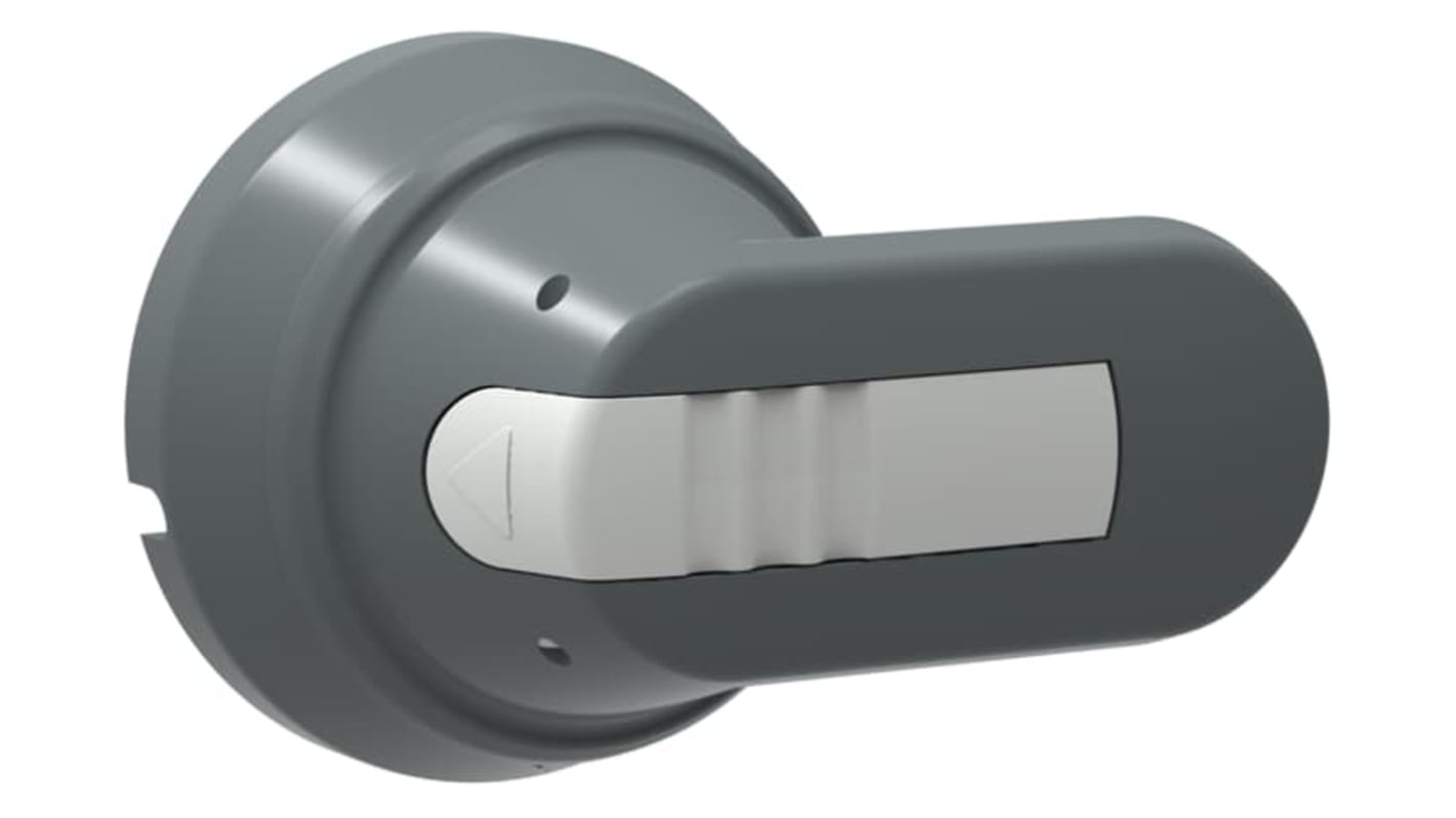 Mando giratorio ABB, 3 Bloqueos, para Desconector por conmutación OT16 65mm, tirador Gris, IP65