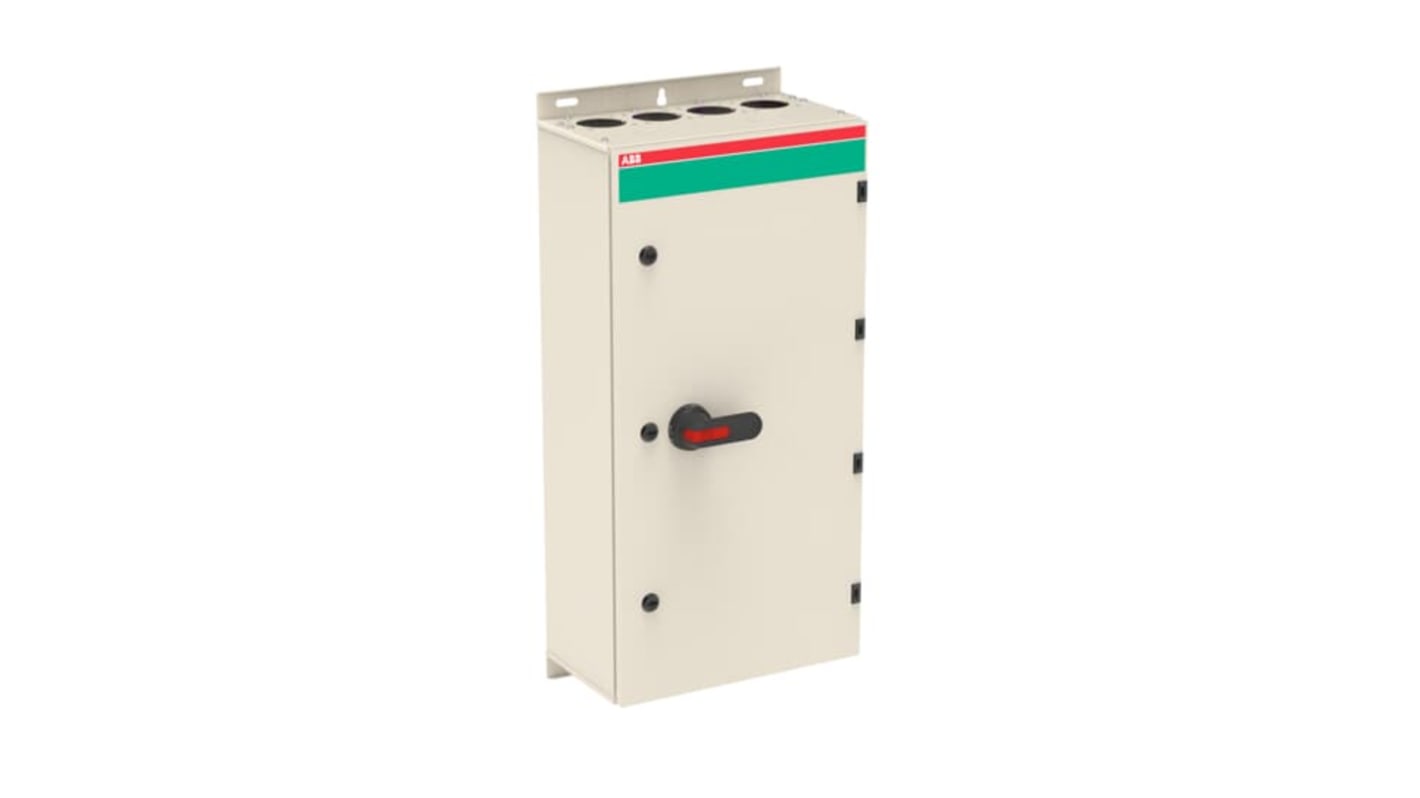 ABB 4P Pole Screw Mount Switch Disconnector - 400A Maximum Current, 355kW Power Rating, IP65