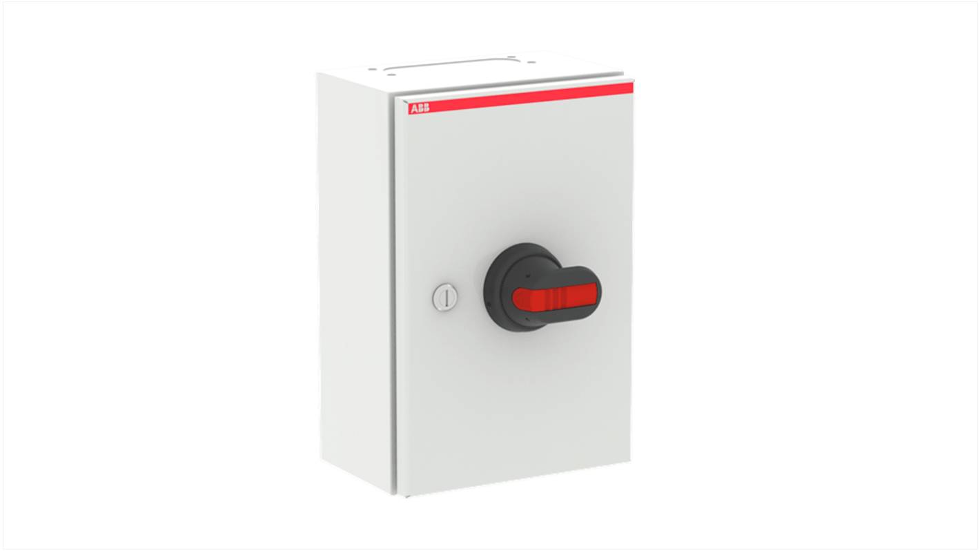 ABB 6P Pole Screw Mount Switch Disconnector - 100A Maximum Current, 37kW Power Rating, IP65