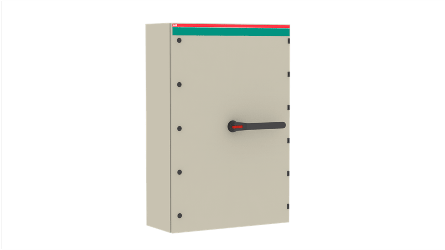 ABB 4P Pole Screw Mount Switch Disconnector - 720A Maximum Current, 400kW Power Rating, IP54