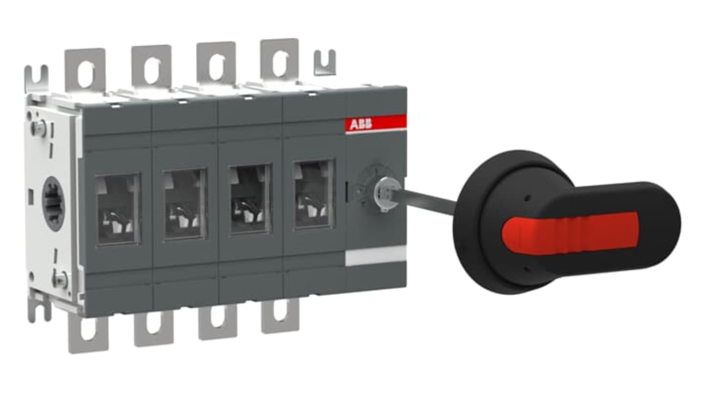 Interrupteur-sectionneur ABB OT, 4 P, 200A