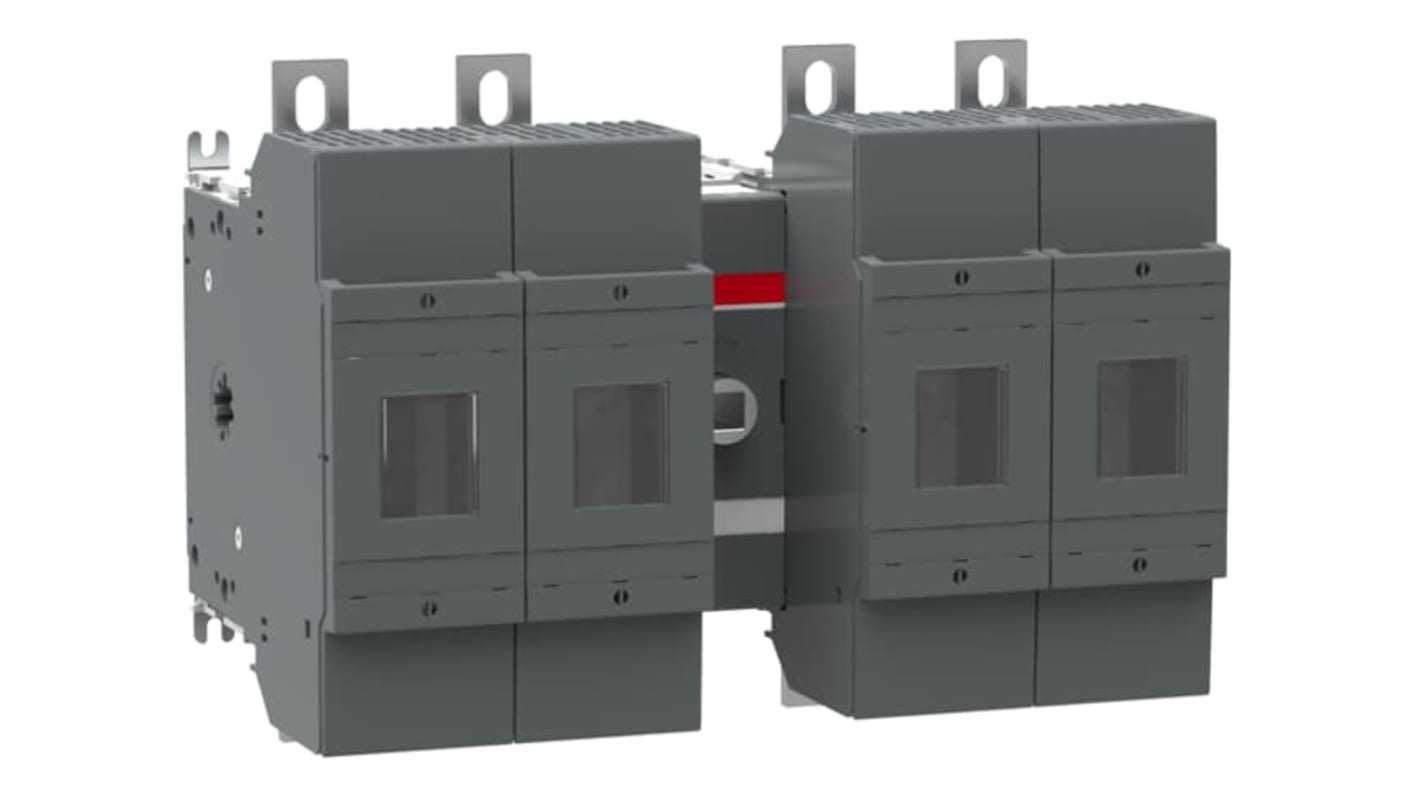 ABB Fuse Switch Disconnector, 4 Pole, 315A Fuse Current