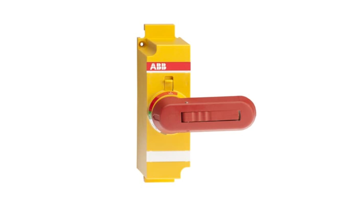 ABB Red/Yellow Rotary Handle, OS Series