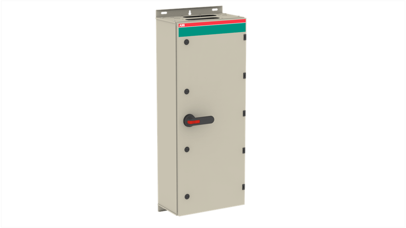 ABB 3P Pole Surface Mount Switch Disconnector - 720A Maximum Current, 400kW Power Rating, IP65