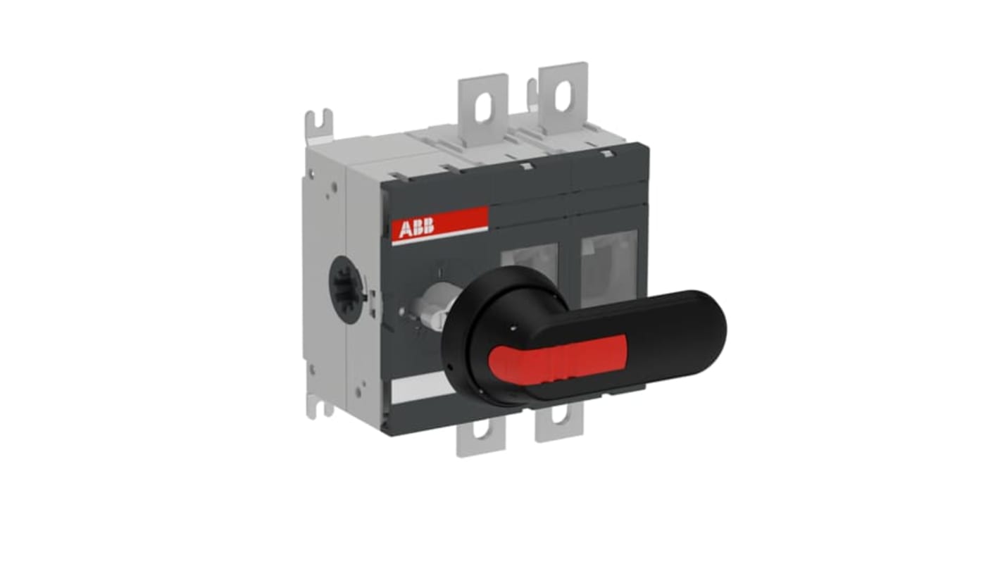 ABB 2P Pole Surface Mount Switch Disconnector - 315A Maximum Current, 180kW Power Rating, IP00