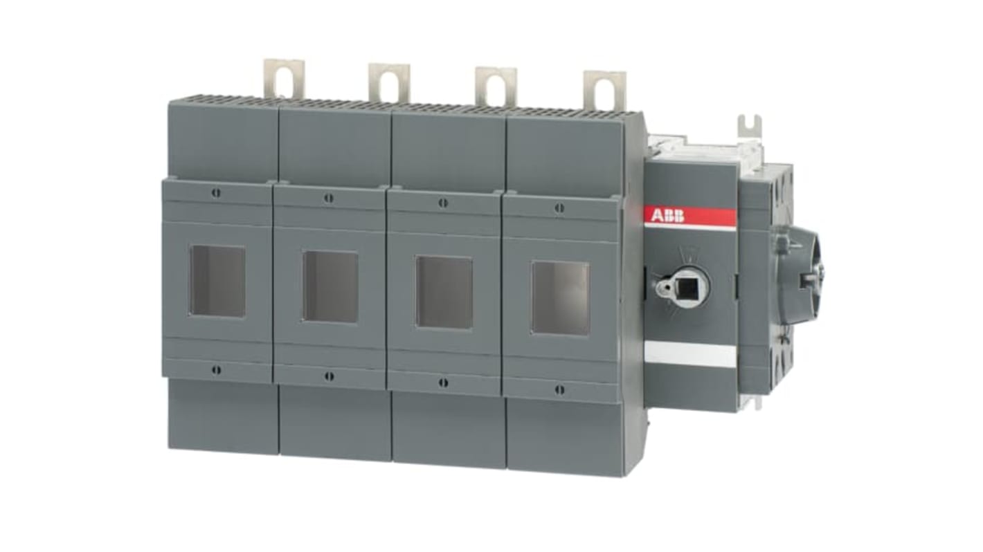 ABB Fuse Switch Disconnector, 4 Pole, 315A Fuse Current