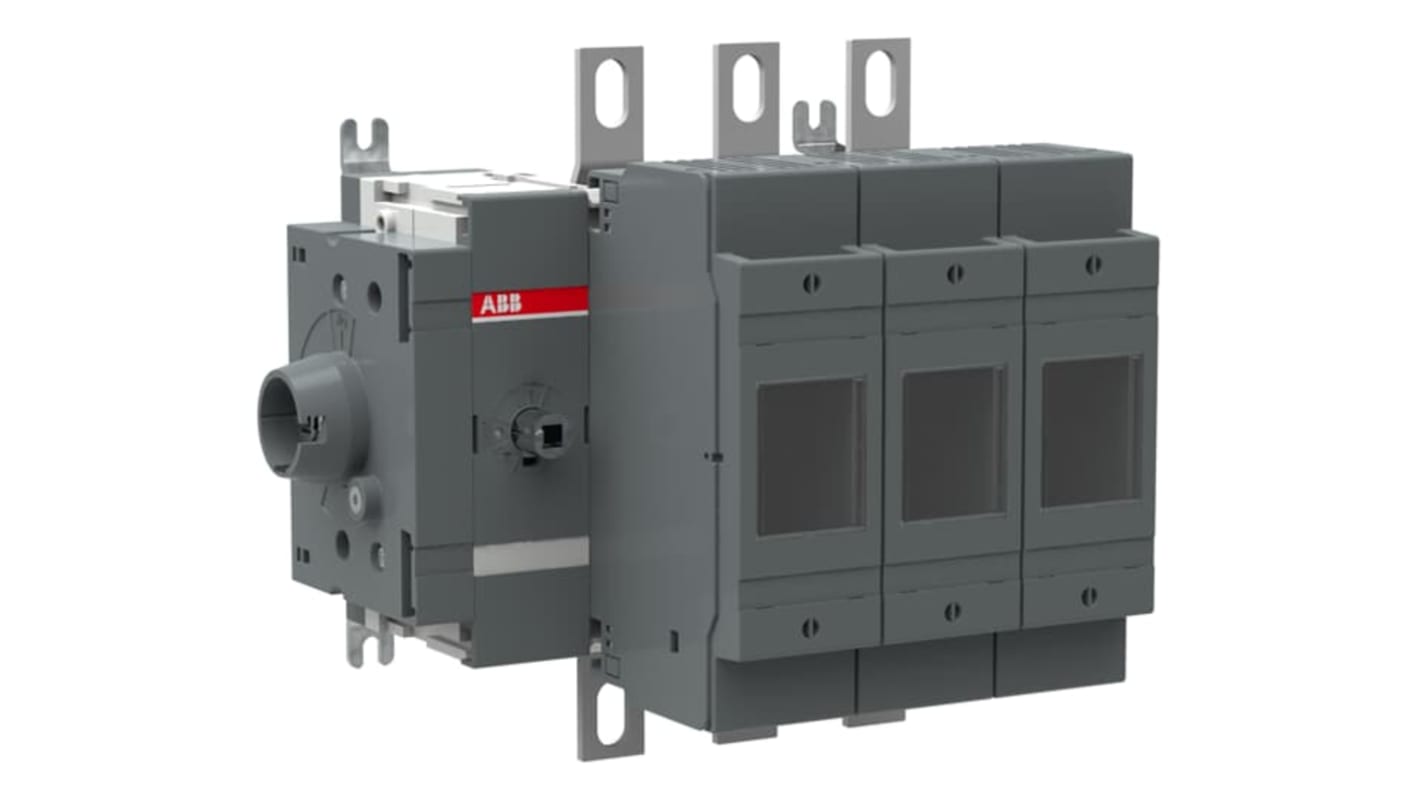 Interruptor seccionador con fusible ABB, 3, Fusible 0 200A