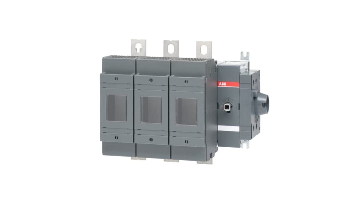 ABB Fuse Switch Disconnector, 3 Pole, 250A Fuse Current