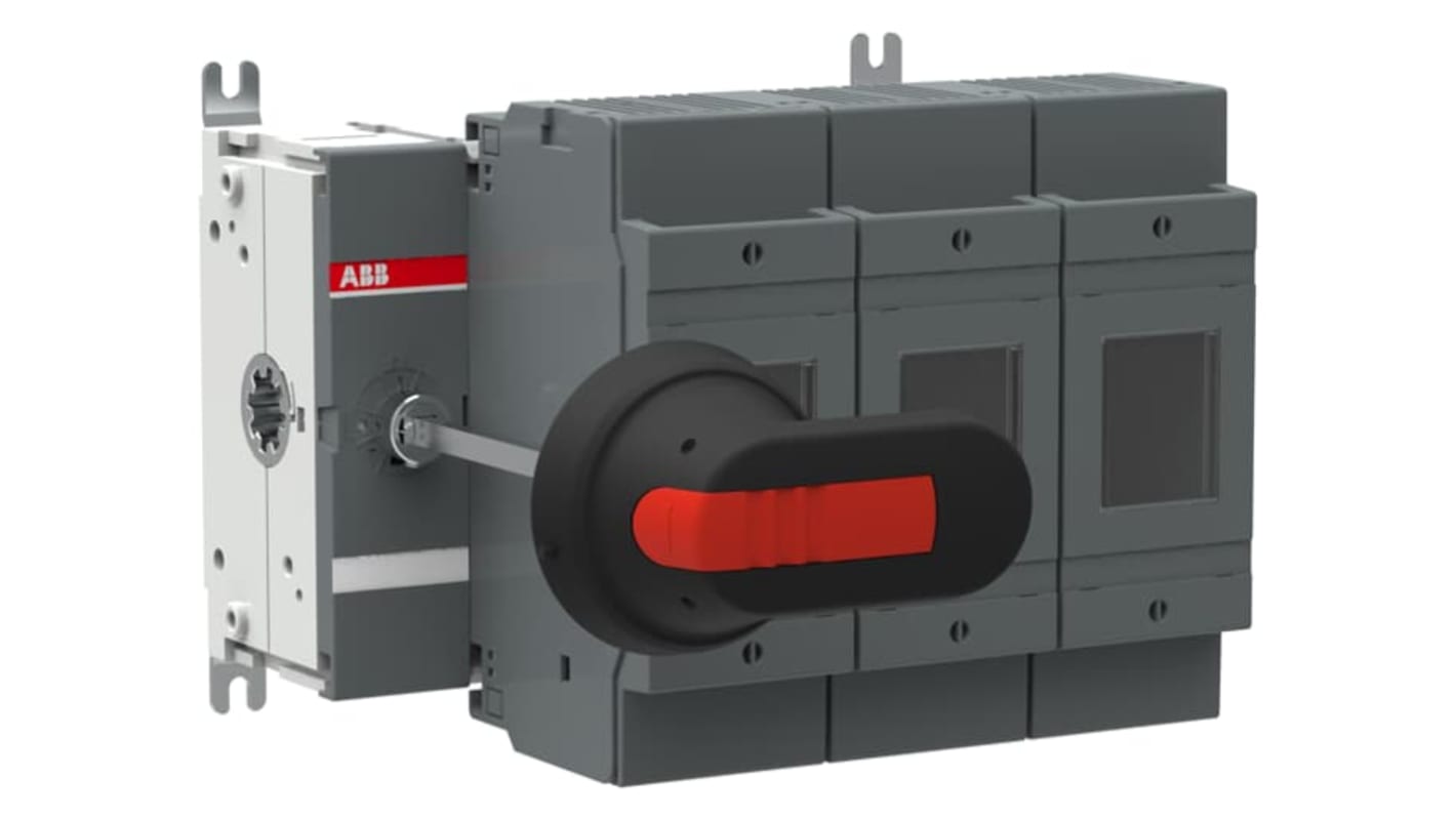 Interruptor seccionador con fusible ABB, 3, Fusible B1-B3 250A
