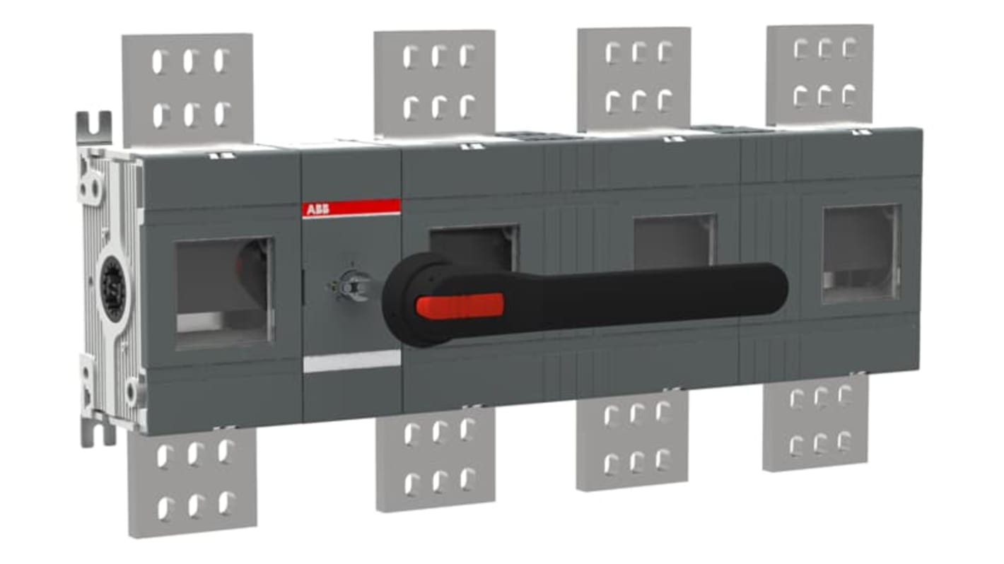 ABB 4P Pole Screw Mount Switch Disconnector - 2500A Maximum Current, IP00