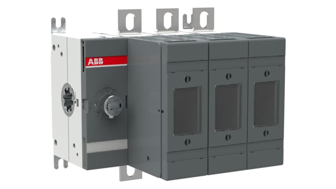 Interruptor seccionador con fusible ABB, 3, Fusible 00, 000 160A