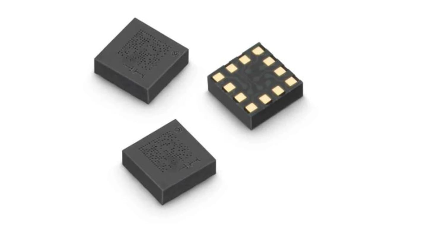 Accelerometro Wurth Elektronik, 3-assi, I2C, 12 pin, LGA, Montaggio superficiale