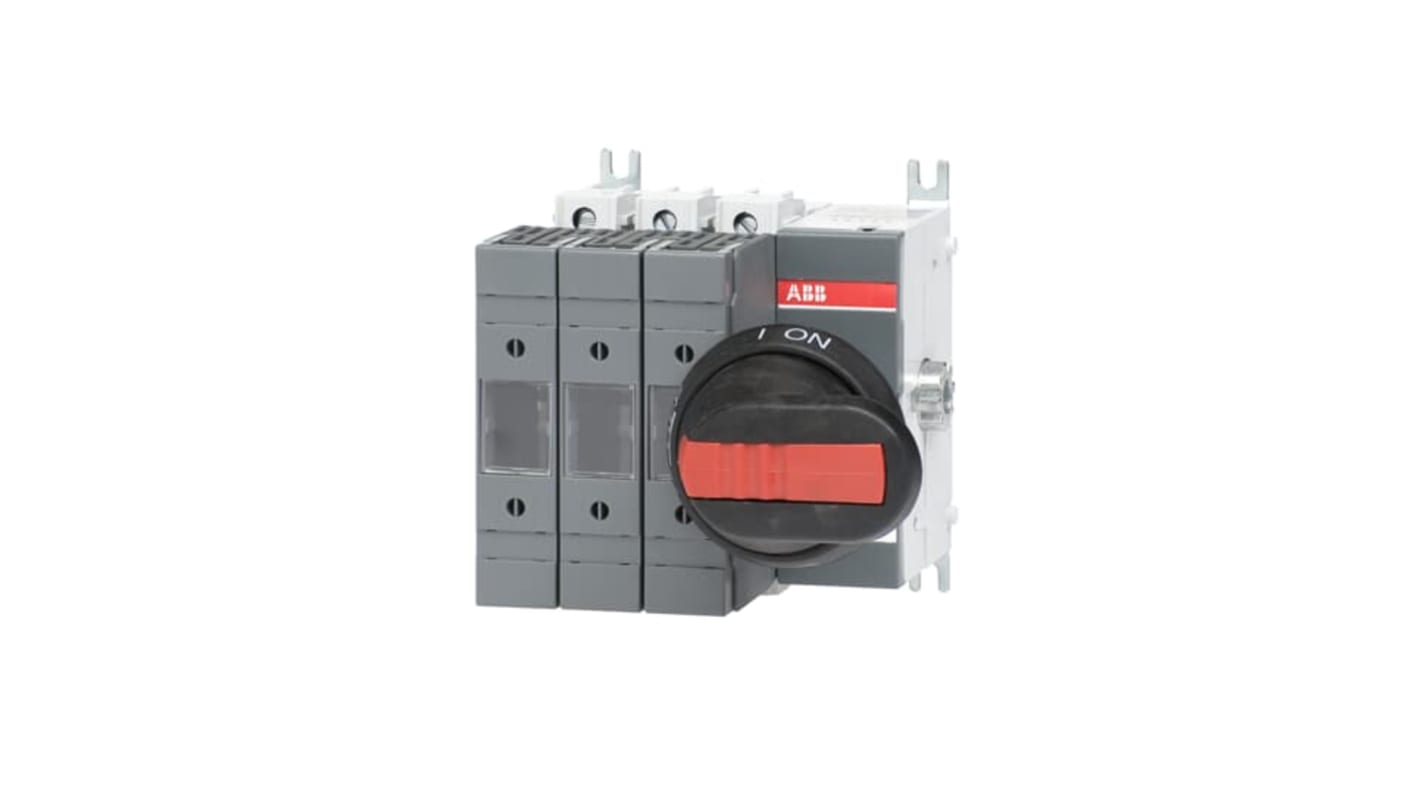 Interruptor seccionador con fusible ABB, 4, Fusible 0 32A