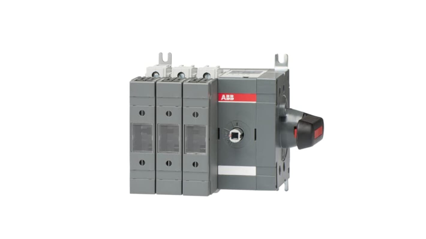 ABB Fuse Switch Disconnector, 3 Pole, 63A Fuse Current