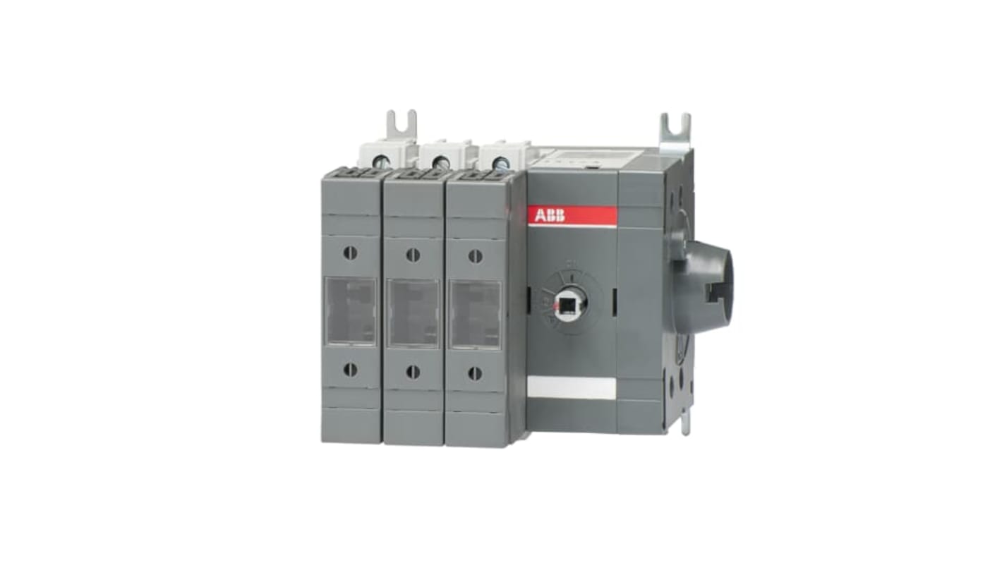 Interruptor seccionador con fusible ABB, 3, Fusible A2-A3 32A