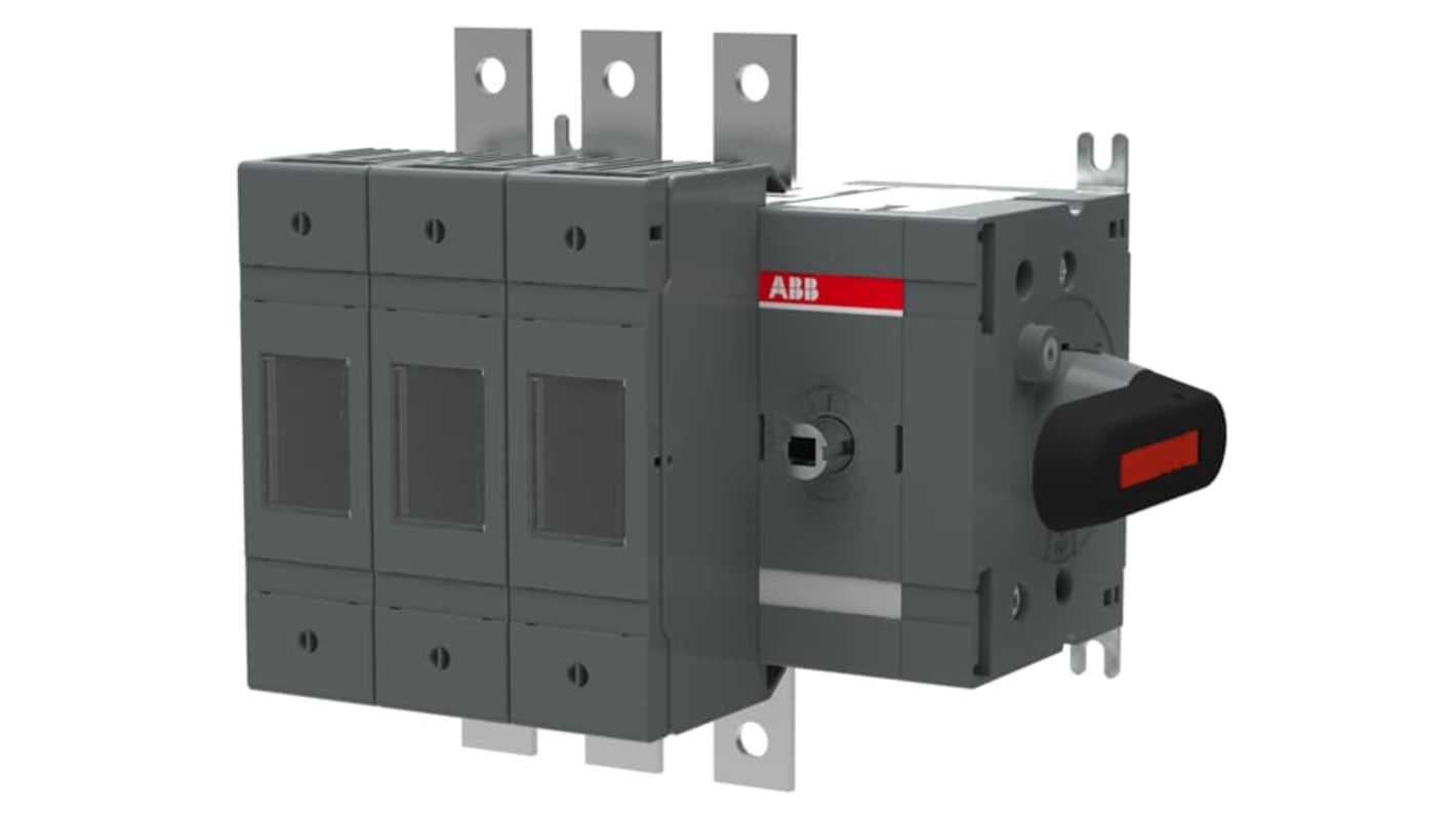 ABB Fuse Switch Disconnector, 3 Pole, 125A Fuse Current
