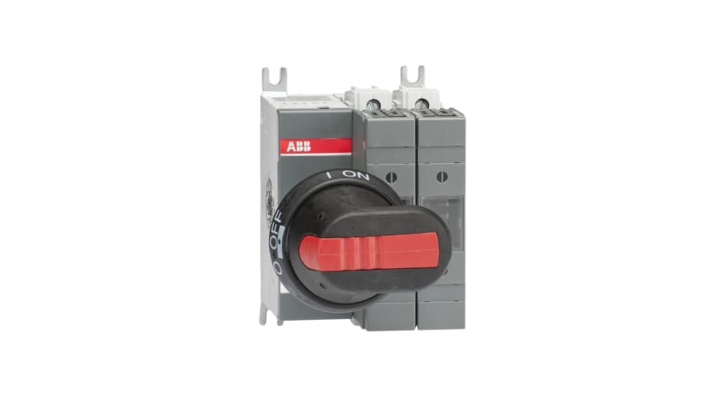 Interruptor seccionador con fusible ABB, 2, Fusible A2-A3 32A