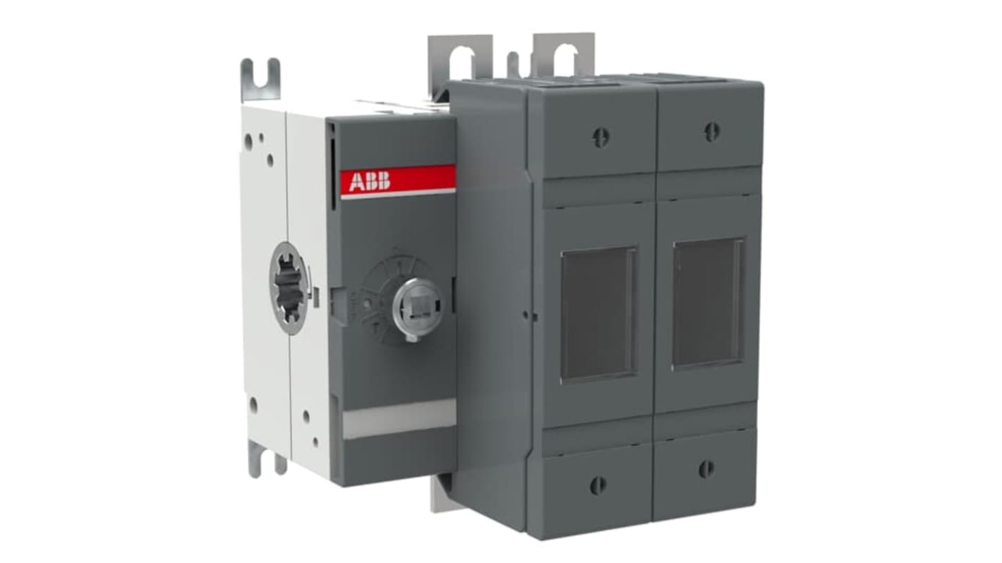 Interruptor seccionador con fusible ABB, 2, Fusible A2-A4 125A