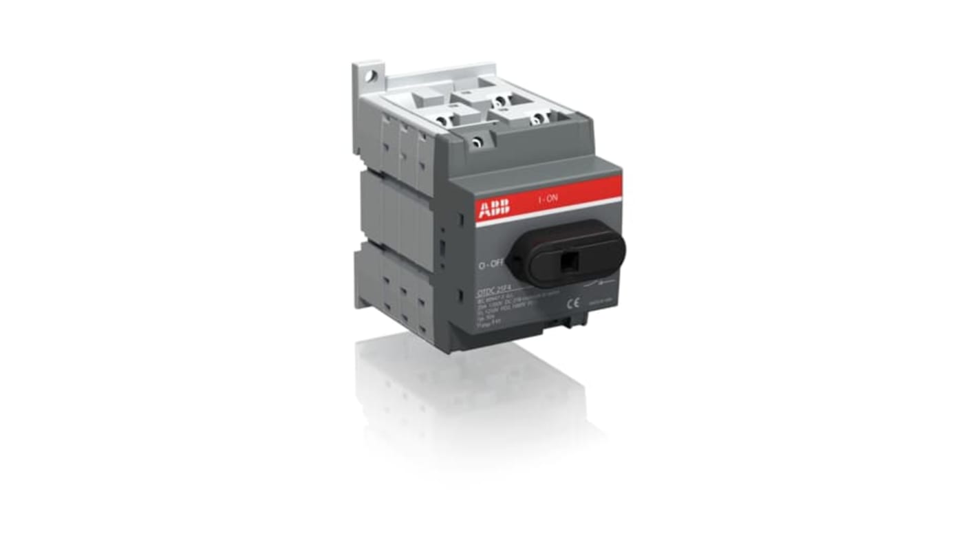 Sezionatore con interruttore ABB 1SCA121462R1001 OTDC25F4 serie OT, 4P, NO, 25A, montaggio su superficie