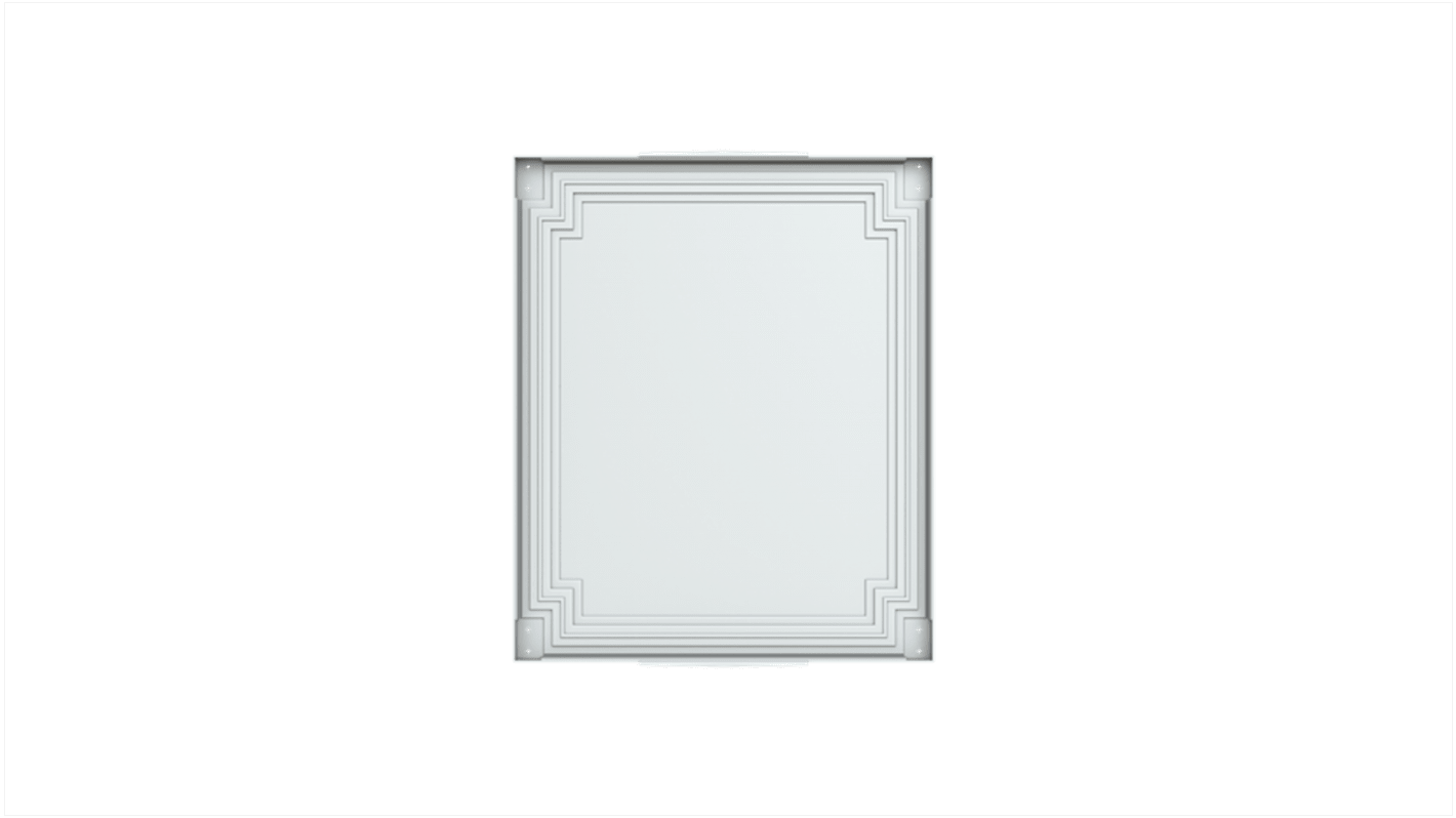 ABB GEMINI Series Plastic RAL 7035 Inner Door, 900mm H, 750mm W, 330mm L for Use with Enclosure