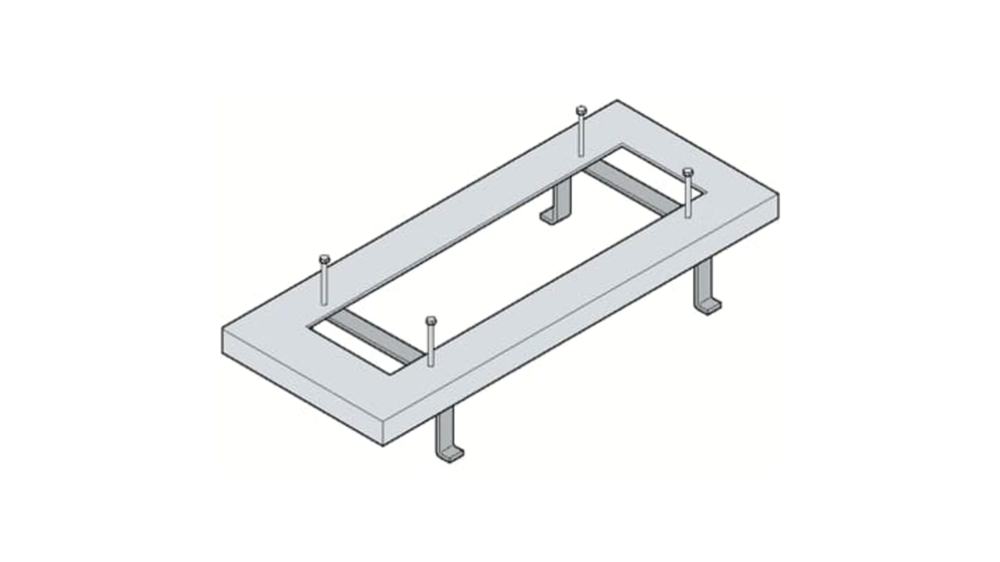 ABB Steel Mounting Frame for Use with Enclosure, 578 x 31 x 696mm