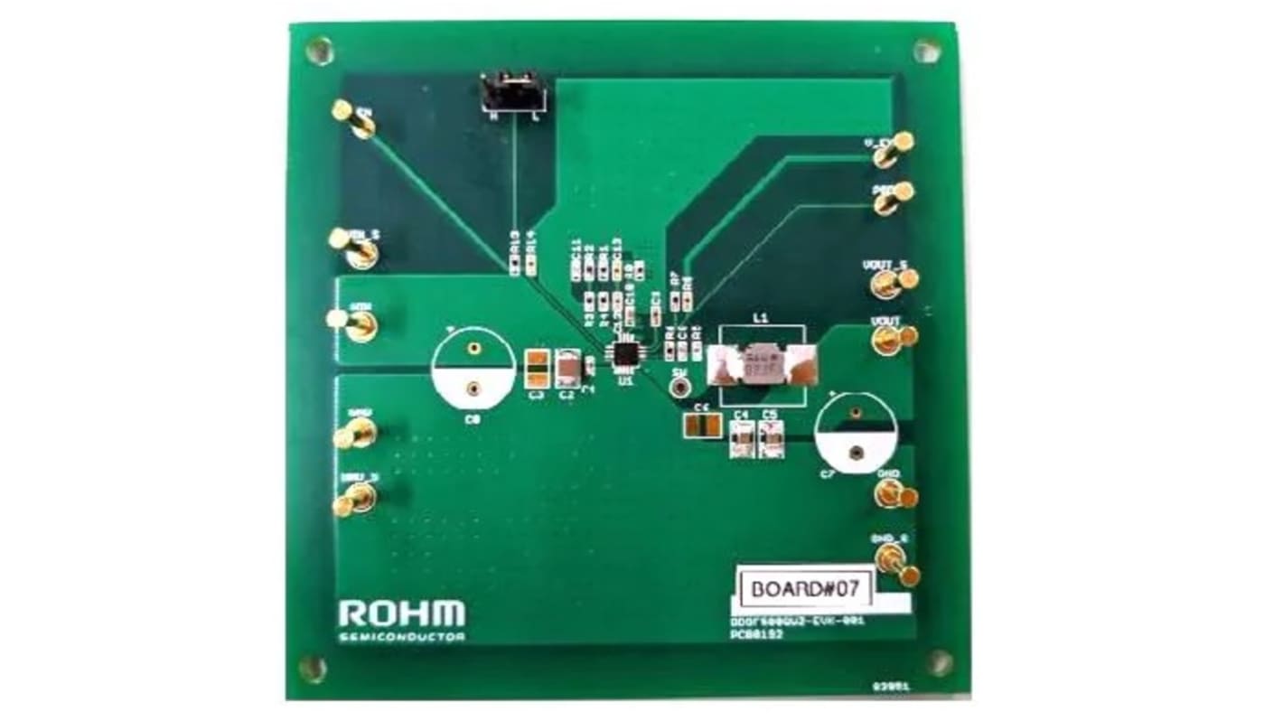 ROHM Evaluierungsplatine, Evaluation Board of BD9F500QUZ Abwärtswandler