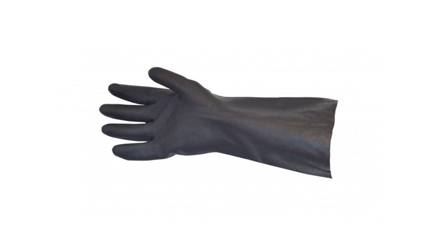 Pro-Val Neo Heat 250 Black Neoprene Heat Resistant Work Gloves, Size 10, Neoprene Coating