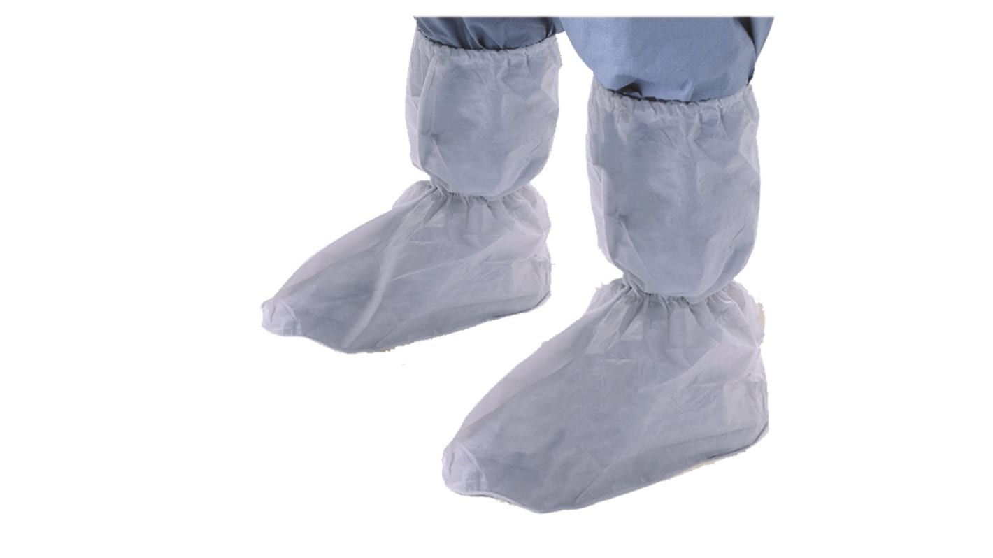 Pro-Val White Disposable Shoe Cover, One Size, For Use In Food Industry, Industrial, Leisure, Medical, Pharmaceutical