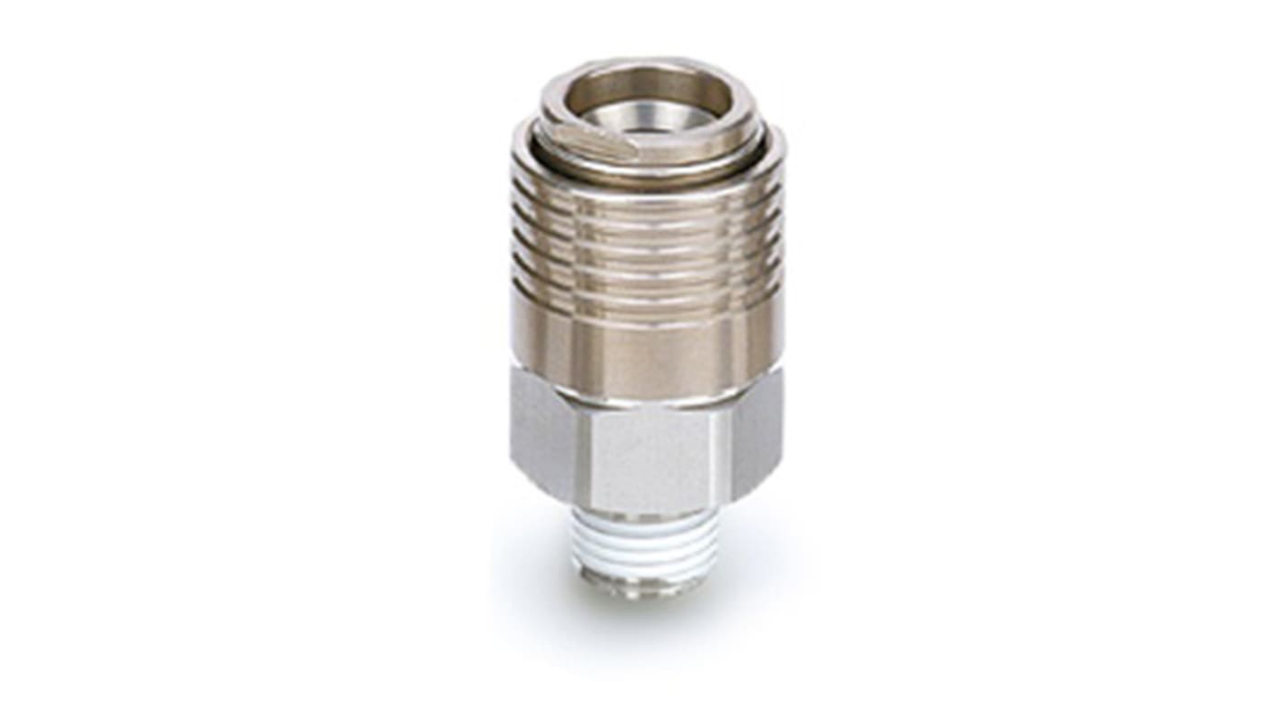 SMC Pneumatic Quick Connect Coupling, R 1/8 Male