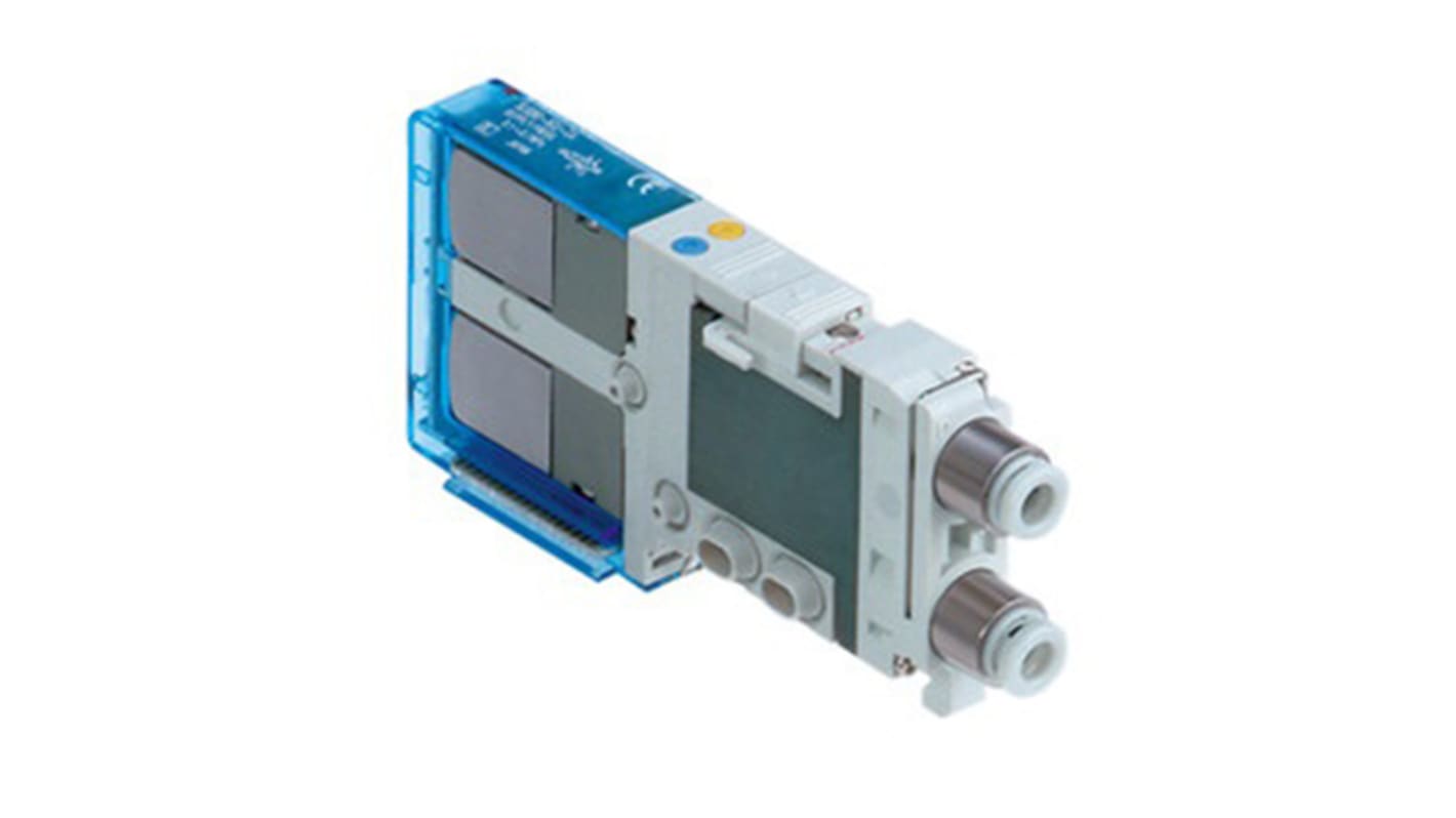 Elettrovalvole per pneumatica SMC, Raccordo one-touch 4 mm, azionamento Solenoide