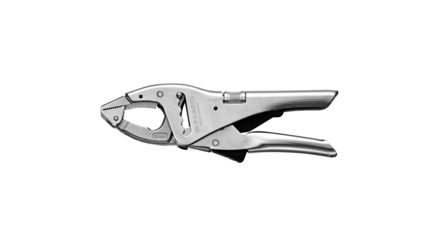 Facom Locking Pliers, 250 mm Overall, Lock Grip Tip