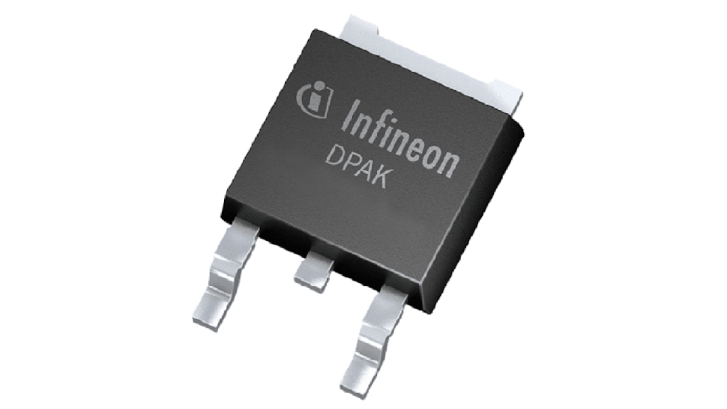 Infineon IPD11DP10NMATMA1 P-Kanal, SMD MOSFET Transistor 100 V / 22 A, 3-Pin DPAK (TO-252)