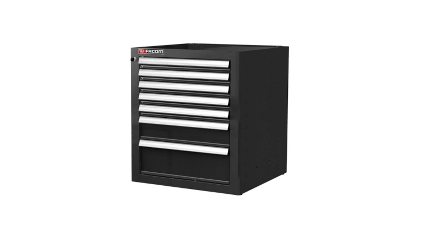 Facom 7 drawer Tool Chest, 810mm x 701mm x 722mm