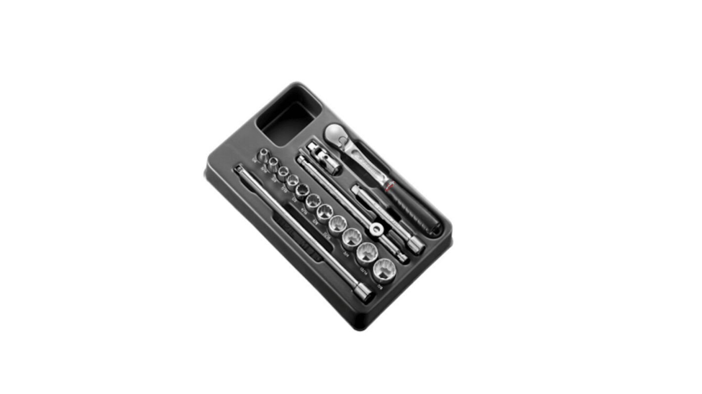 MOD.JL161212U 16Piece Imperial 3/8 in Standard Socket Set