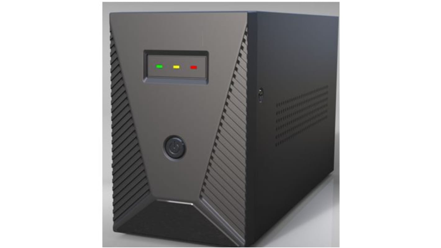 RS PRO 140 → 300V ac Input Stand Alone Uninterruptible Power Supply, 600VA (360W), GS600