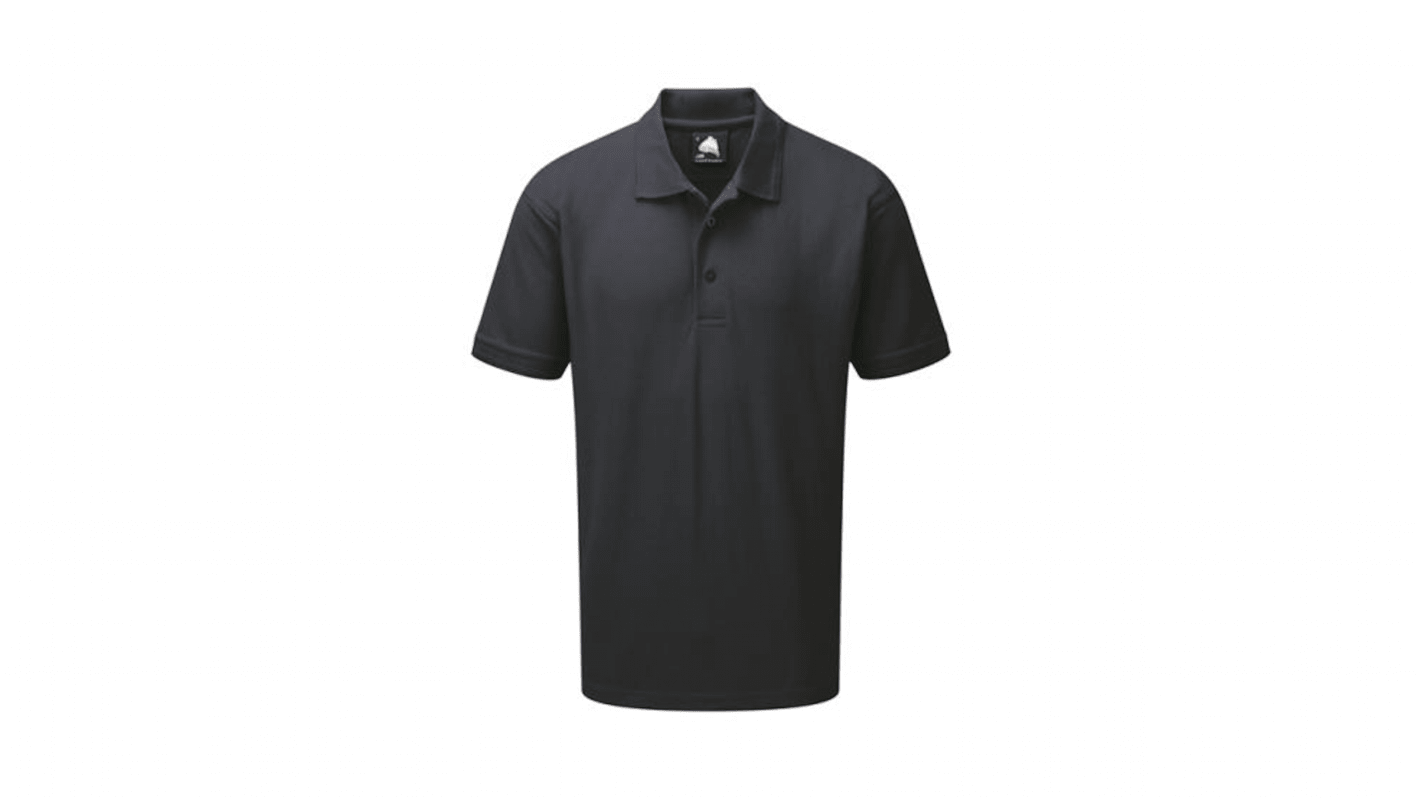 Orn Eagle Polo Shirt Navy Cotton, Polyester Polo Shirt