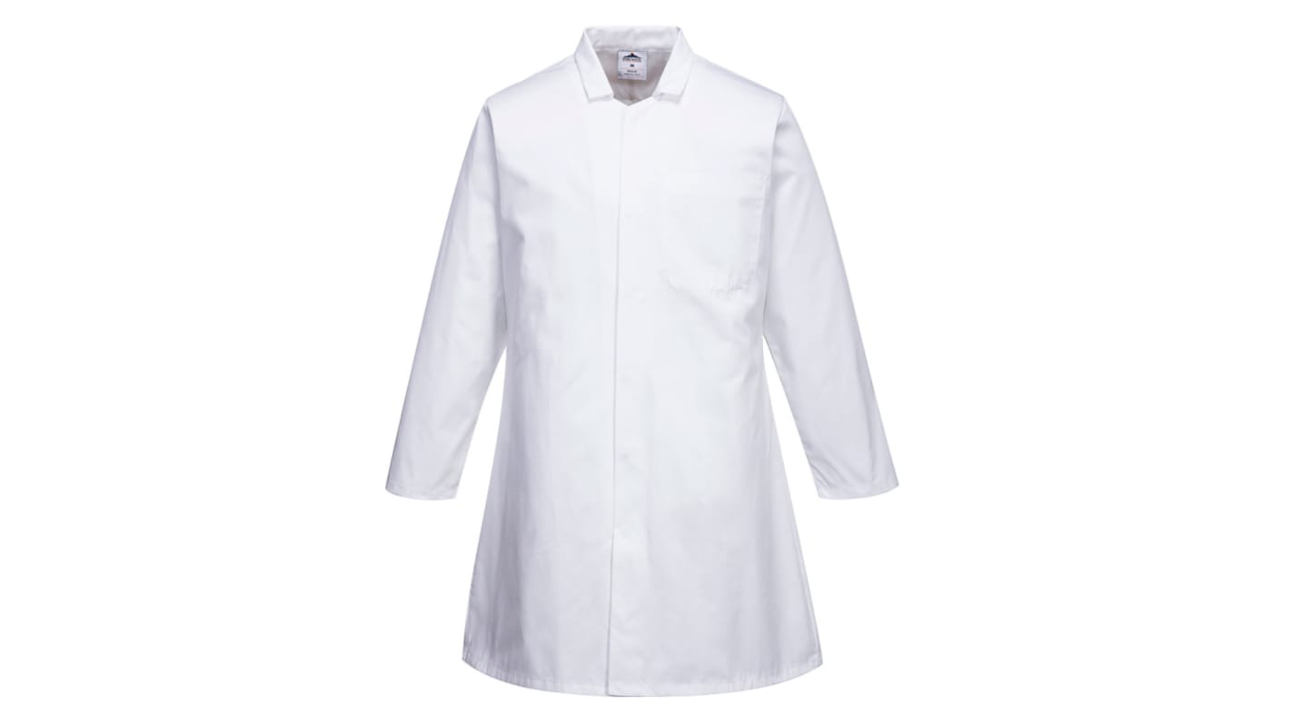 Portwest White, Durable Work Jacket, L