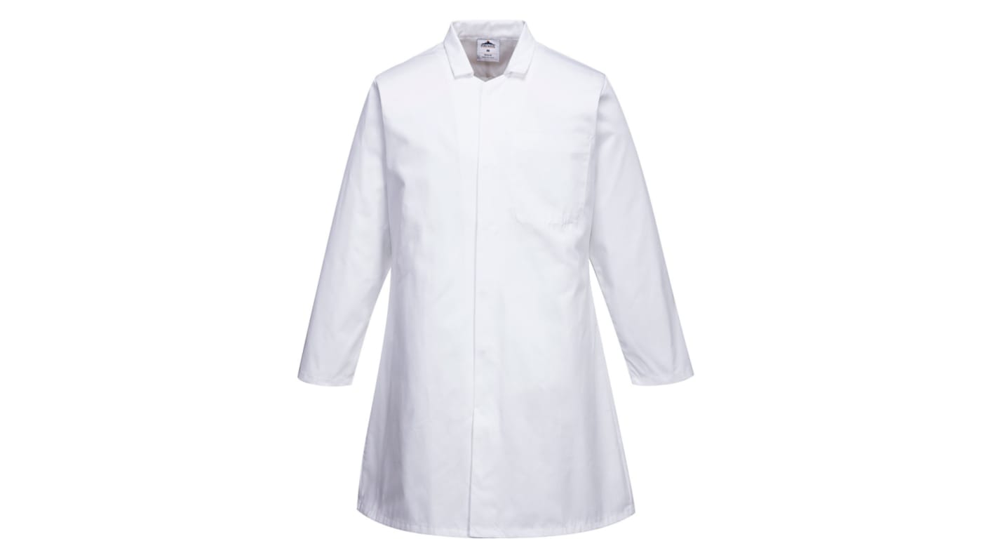 Férfi Munkavédelmi kabát, méret: XL, Fehér, Tartós