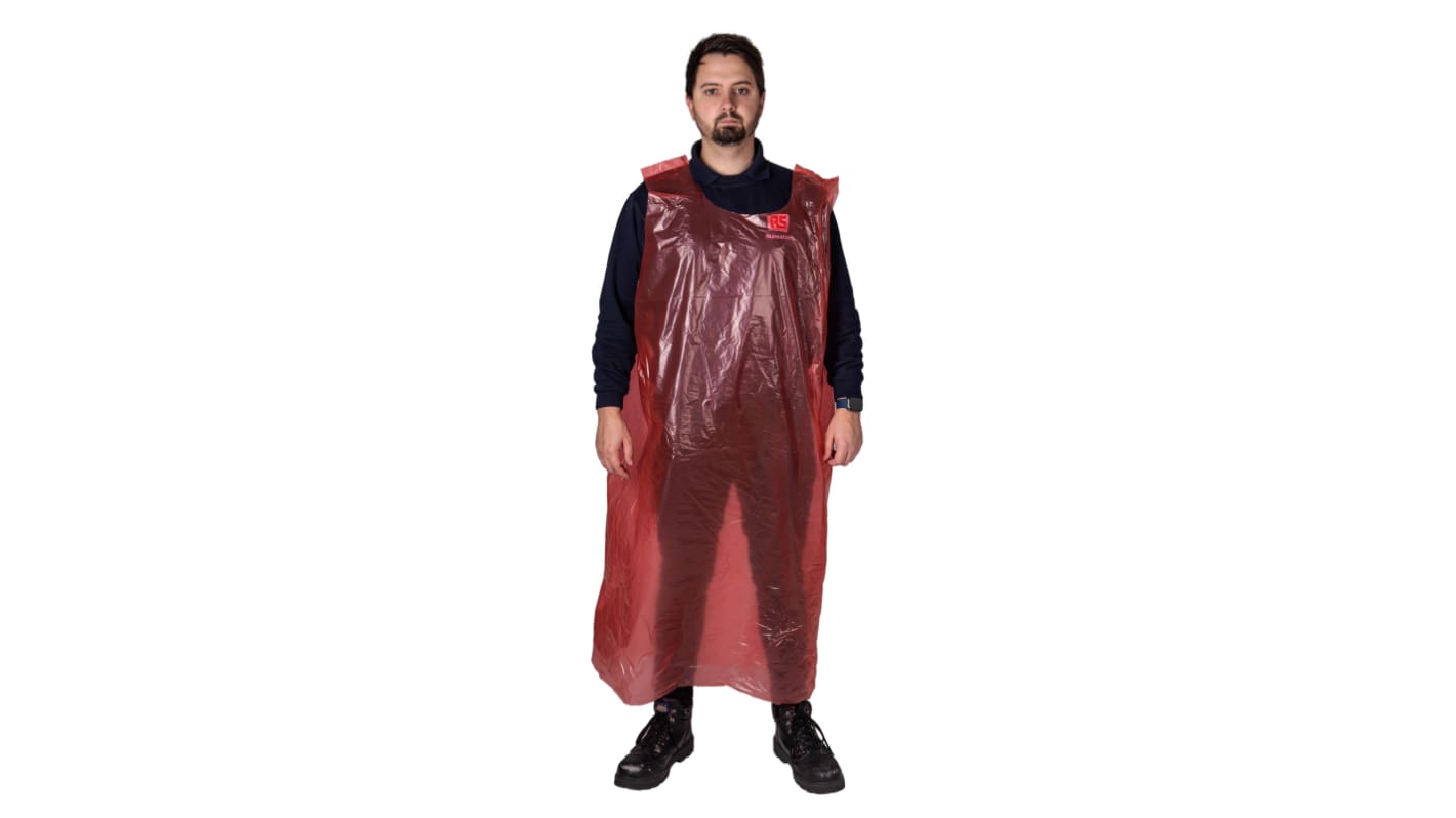 Reldeen Einweg-Overalls 75 x 137 cm Rot Unisex