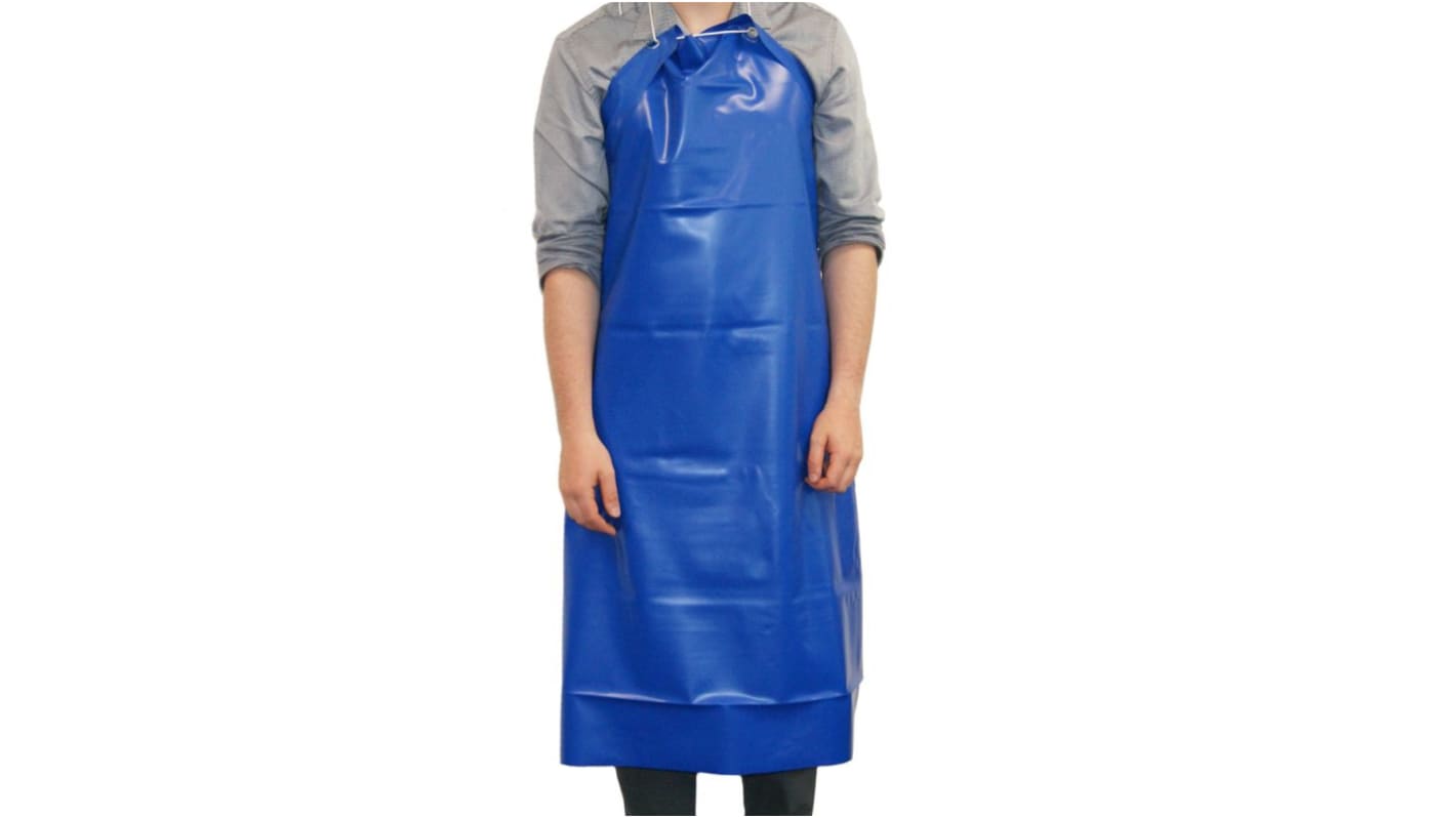 Reldeen Red Reusable PVC Apron, 48in