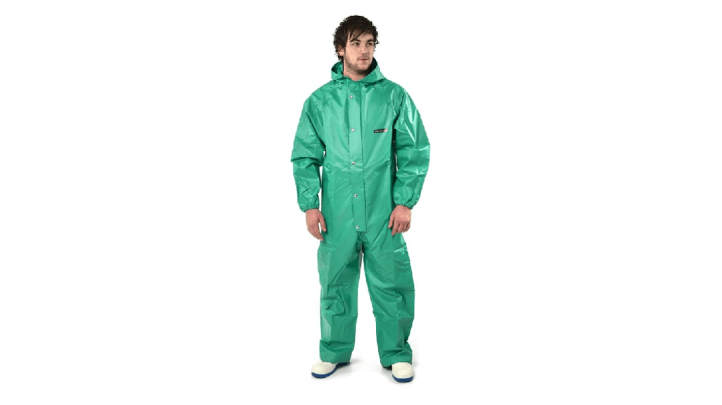 Mono reutilizable Unisex Alpha Solway de color Verde, talla L, propiedades: Resistente a sustancias químicas