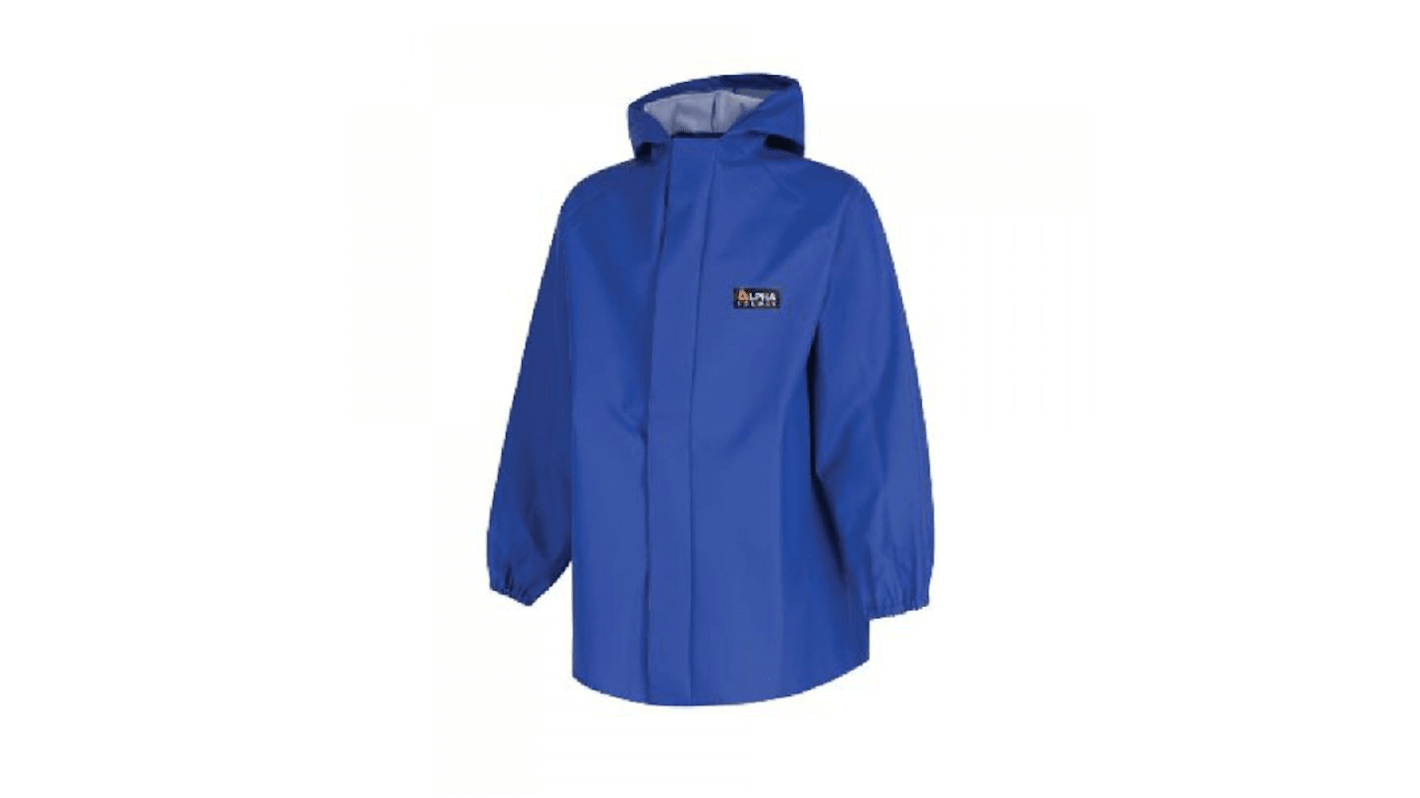 Chaqueta reutilizable Unisex Alpha Solway de color Azul real, talla L, propiedades: Resistente a los productos