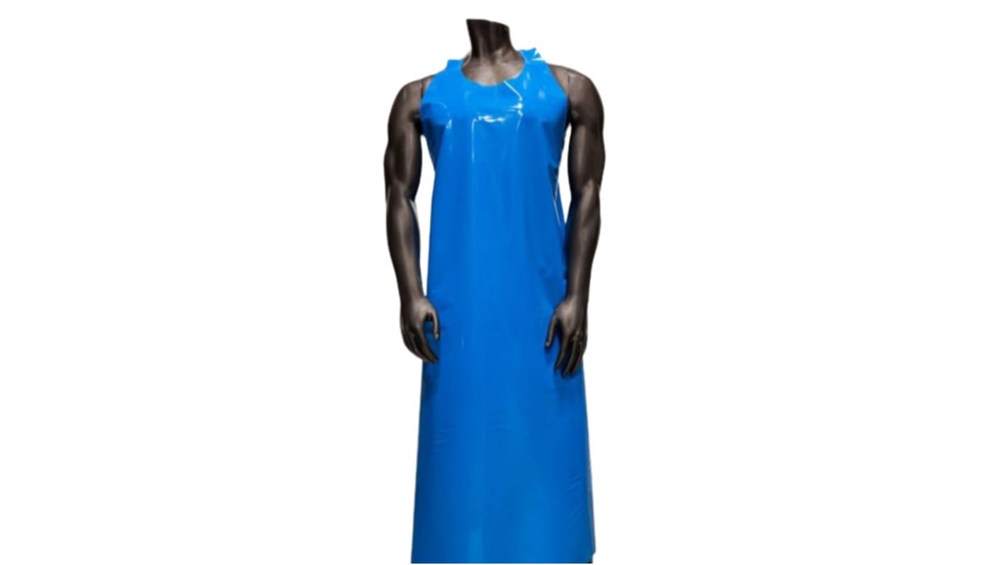 Topdog Royal Blue Reusable Polyurethane Apron, 1.14m